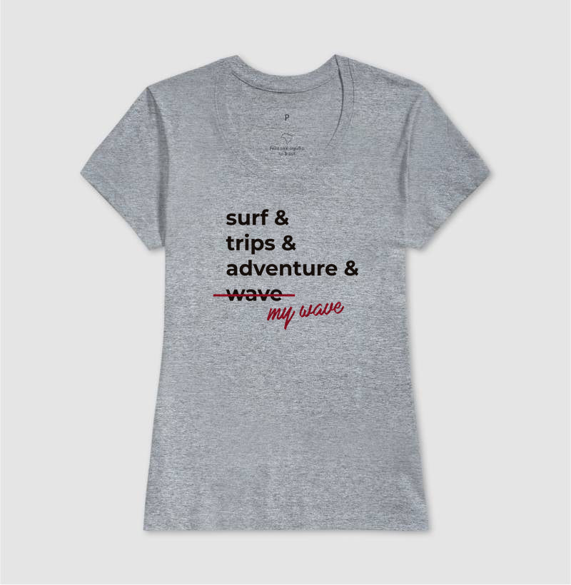 Camiseta Surf Trips Feminina