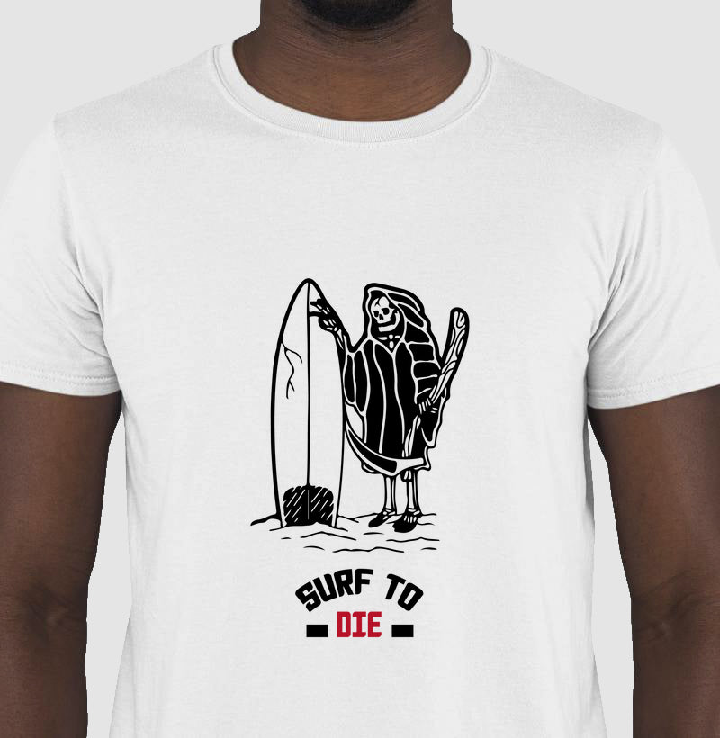 Camiseta Surf To Die Masculina